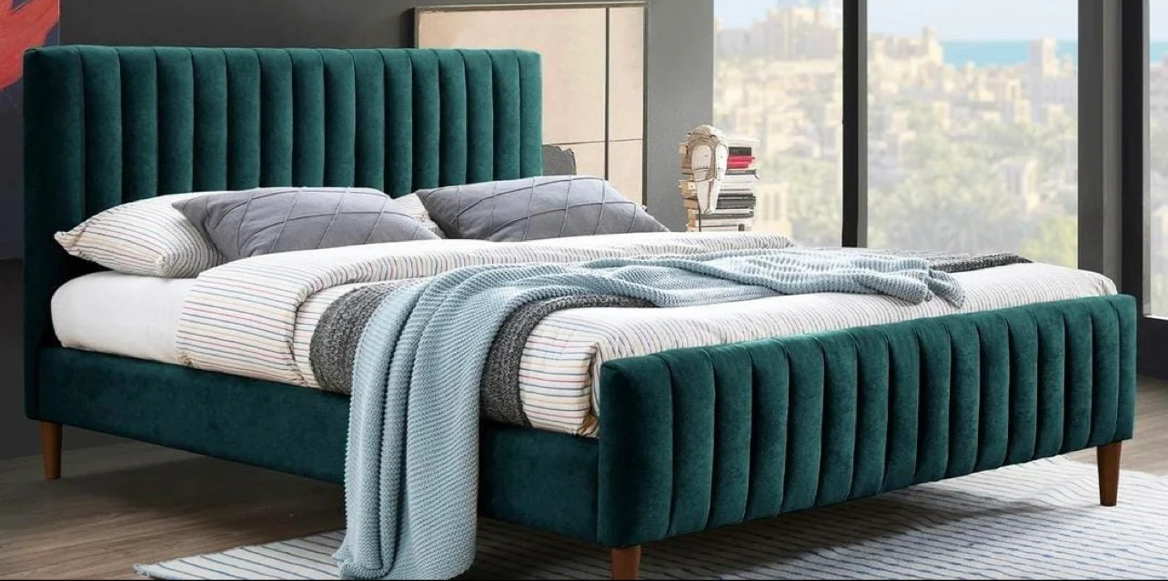 Modern upholstered bed